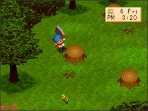 Imagem personagem usando maachado